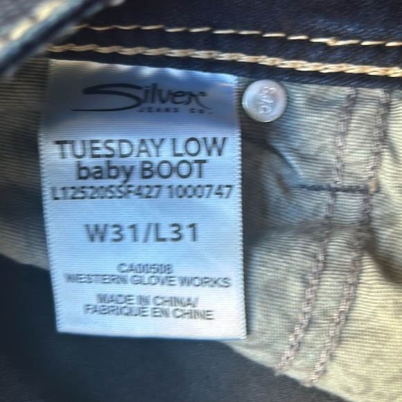 Silver Tuesday boot cut jeans - Picture 4 of 8